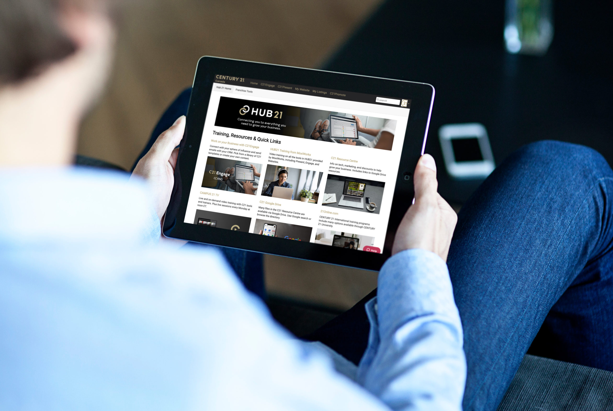 HUB21 Dashboard iPad Mockup HUB21 Dashboard iPad Mockup