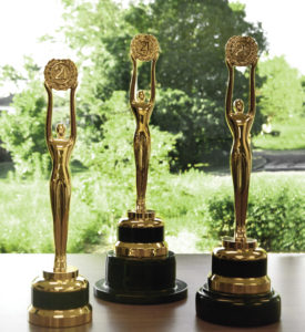 CENTURY 21 Mid-Year award trophies